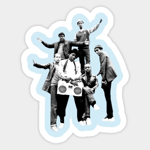 b boy stance Sticker by PP_mcpants